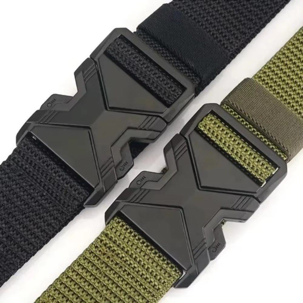 Men's 125cm Braided Nylon Commuter Belt