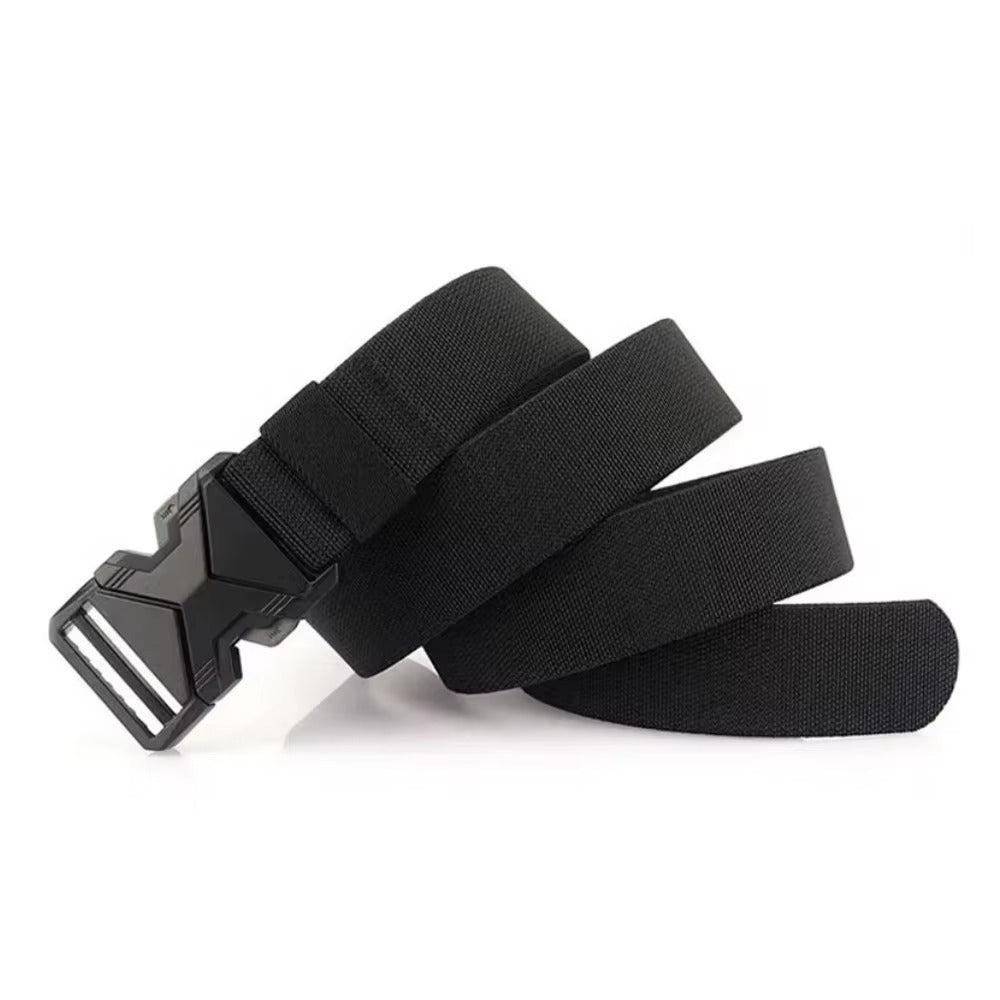 Men's 125cm Braided Nylon Commuter Belt