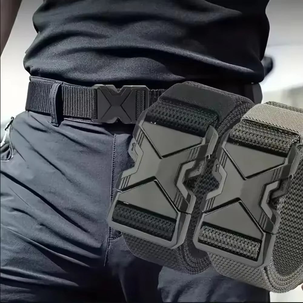 Men's 125cm Braided Nylon Commuter Belt